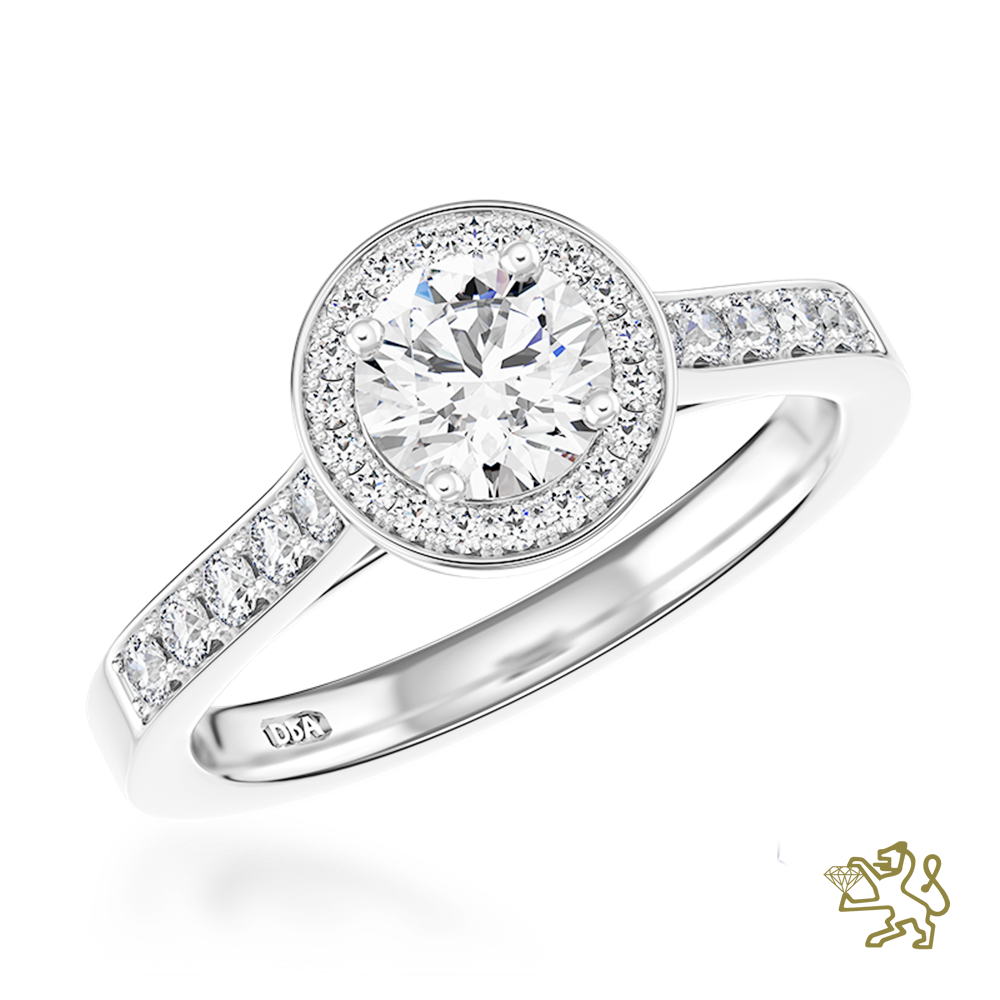 Pre-Owned Dulcina Diamond 0.93ct  Platinum Ring - Michael Jones Jeweller
