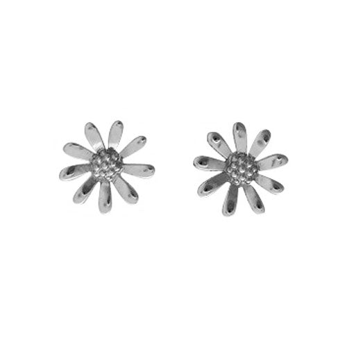 Daisy Silver Stud Earrings - Michael Jones Jeweller