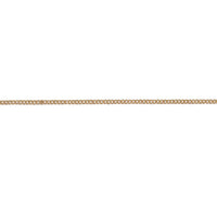 18ct Rose Gold Filed Curb Chain - Michael Jones Jeweller