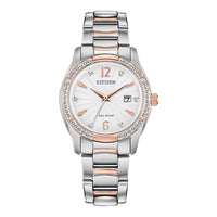 Citizen Eco-Drive Silhouette Crystal Ladies Watch EW2576-51A