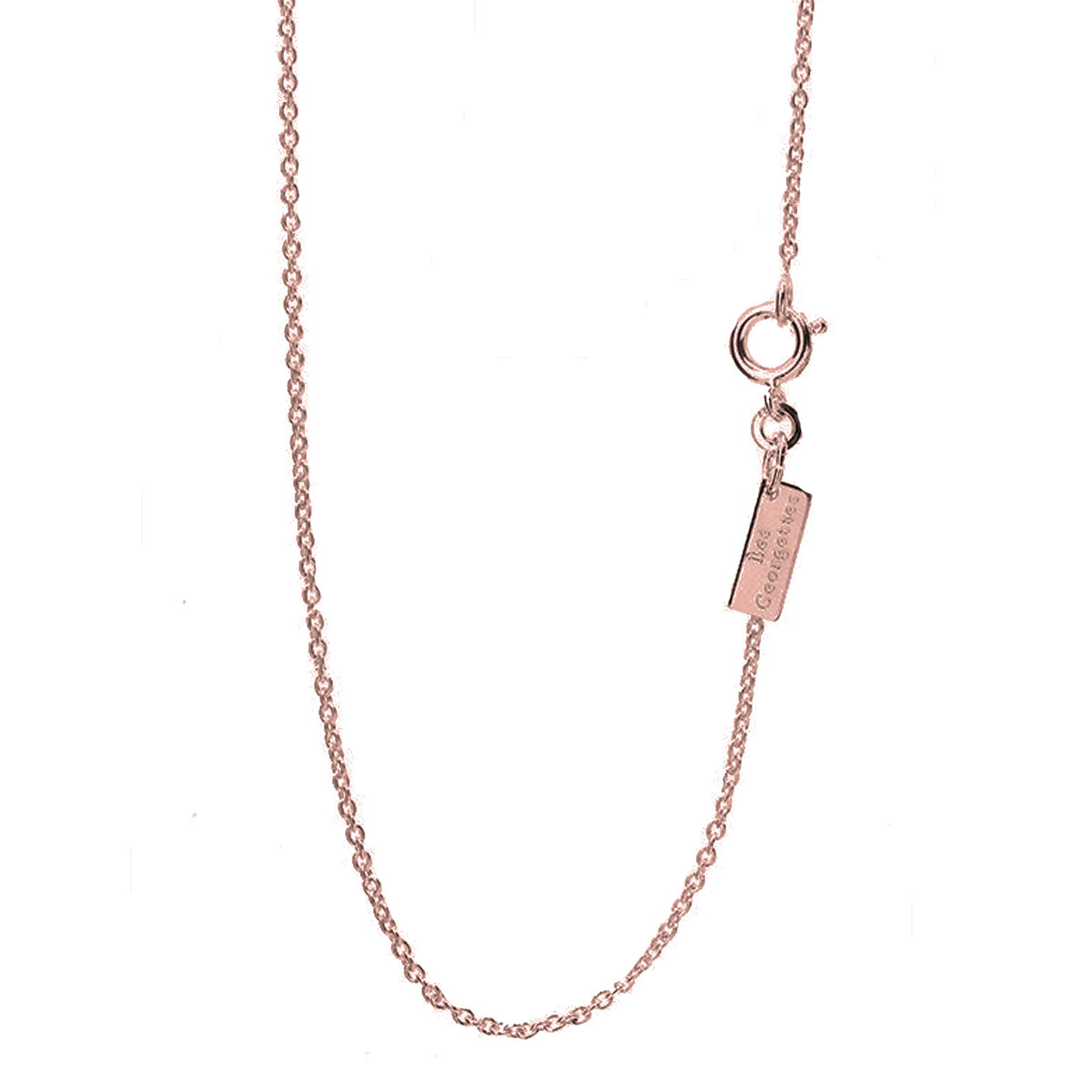 Les Georgettes Rose Gilt 45cm Necklet - Michael Jones Jeweller