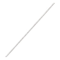 Diamond Set 18ct White Gold Line Bracelet - Michael Jones Jeweller