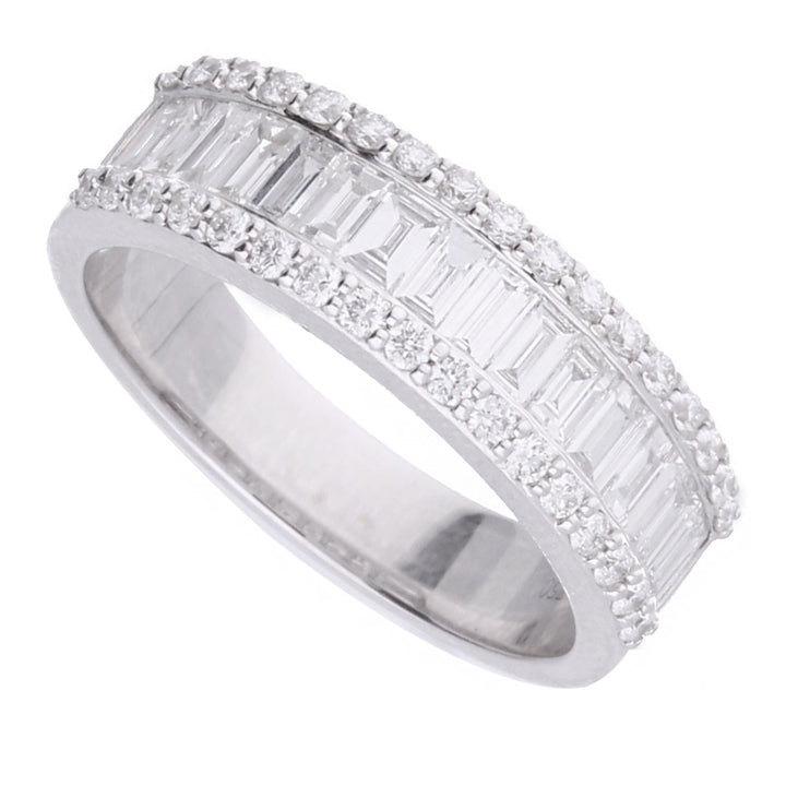 Diamond 18ct White Gold Half Eternity Ring