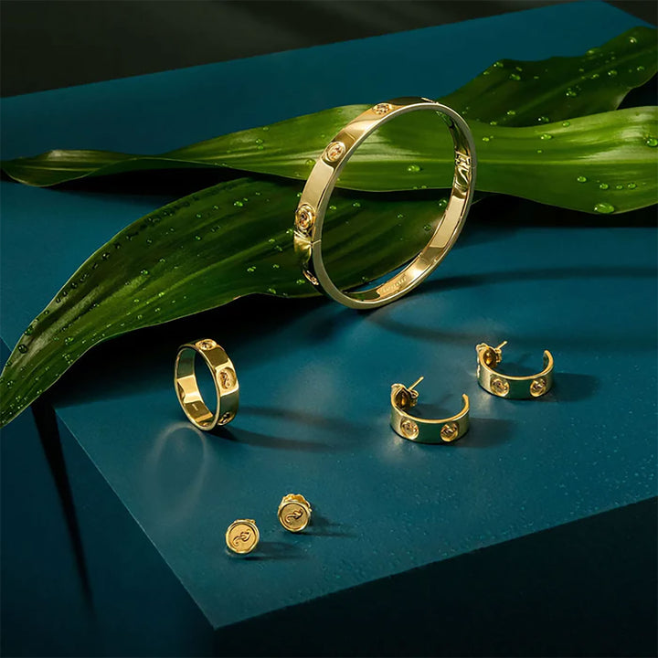 Clogau Tree of Life Insignia Stud Earrings - Michael Jones Jeweller