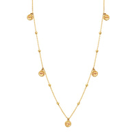 Clogau Tree of Life Insignia Gold Drop Necklace - Michael Jones Jeweller