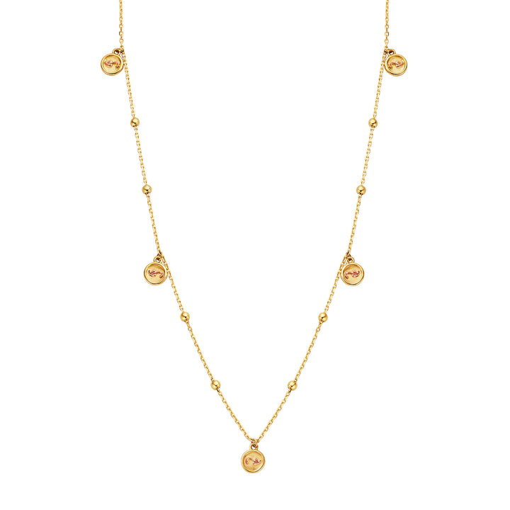 Clogau Tree of Life Insignia Gold Drop Necklace