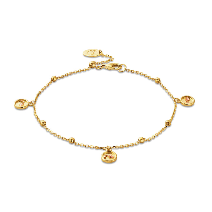 Clogau Tree of Life Insignia Gold Drop Bracelet - Michael Jones Jeweller