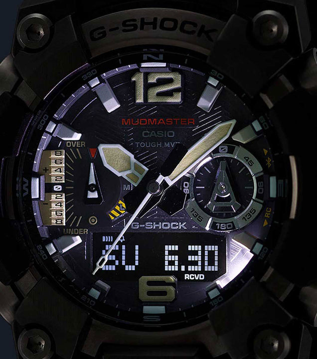 Casio G-Shock Mudmaster B1000 Solar Watch GWG-B1000-1AER
