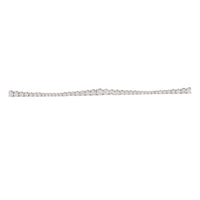 Graduated Diamond 2.75ct 18ct White Gold Bracelet - Michael Jones Jeweller