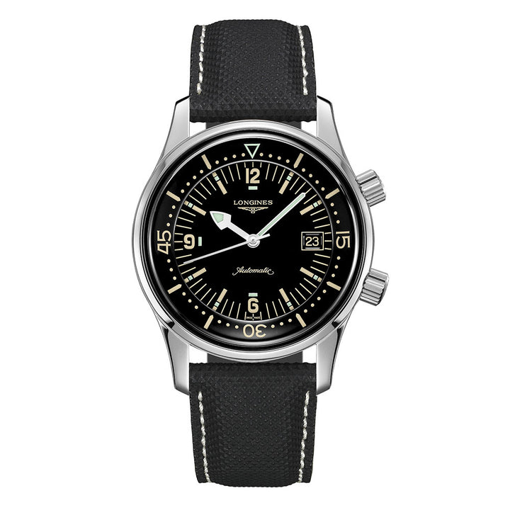 Longines THE LEGEND DIVER WATCH 42mm Automatic Watch L37744500 - Michael Jones Jeweller
