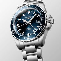 Longines HYDROCONQUEST GMT 41mm Automatic Watch L37904966 - Michael Jones Jeweller