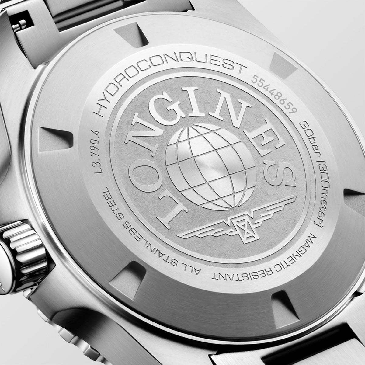 Longines HYDROCONQUEST GMT 41mm Automatic Watch L37904966 - Michael Jones Jeweller