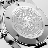 Longines HYDROCONQUEST GMT 41mm Automatic Watch L37904966 - Michael Jones Jeweller