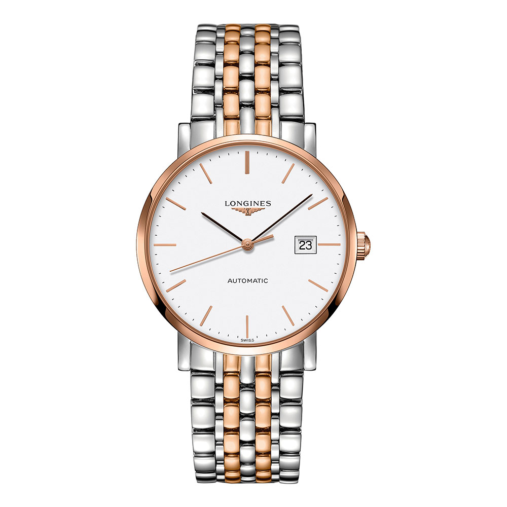 Longines ELEGANT COLLECTION 39mm Automatic Watch L49105127 - Michael Jones Jeweller