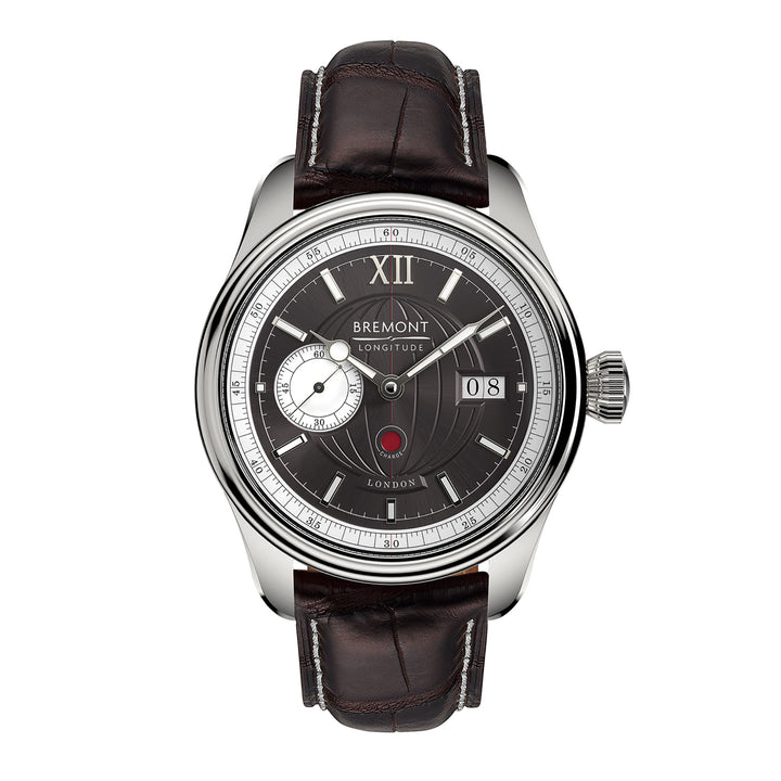Bremont Limited Edition Longitude Automatic Watch LONGITUDE-SS-R-S