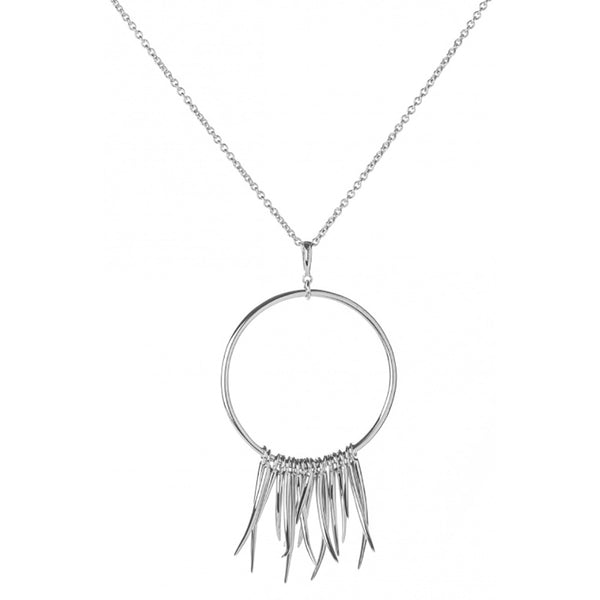 Rachel Galley Silver Molto Diamond Necklace | Nettletons Jewellers