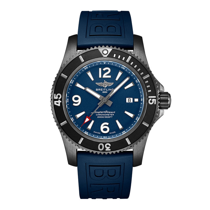 Breitling Superocean II Automatic Black Steel 46mm Watch M17368D71C1S1 - Michael Jones Jeweller