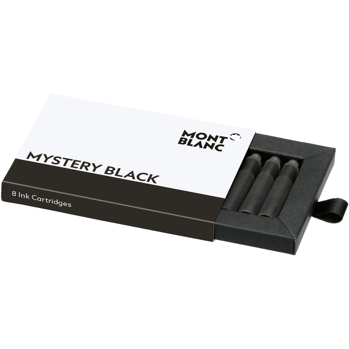 Montblanc Refills 8 Ink Cartridges Mystery Black