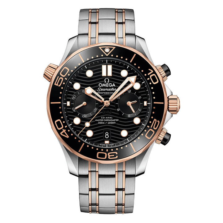 OMEGA Seamaster Diver 300m Co-Axial Master Chronometer Chronograph 44mm O21020445101001 - Michael Jones Jeweller
