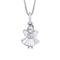 Childs D for Diamond Fairy Diamond Pendant