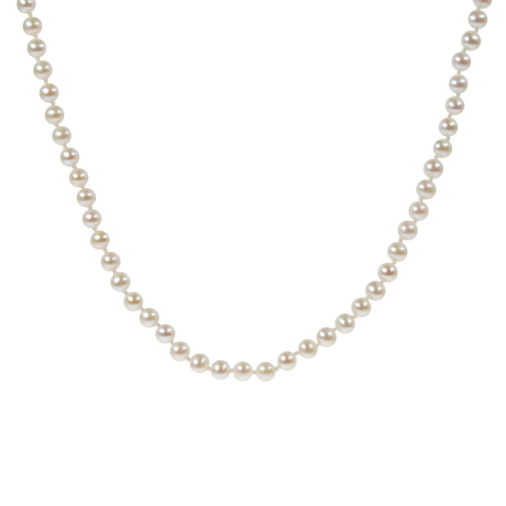 Cultured Pearl 9ct Yellow Gold Necklace - Michael Jones Jeweller