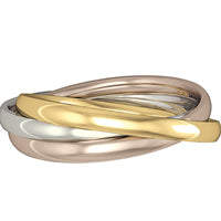 9ct Gold Russian Style Wedding Band - Michael Jones Jeweller