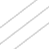 Silver 16 Inch Trace Chain - Michael Jones Jeweller
