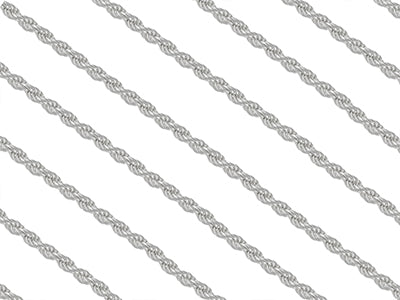 Silver 7.5 inch Rope Bracelet - Michael Jones Jeweller