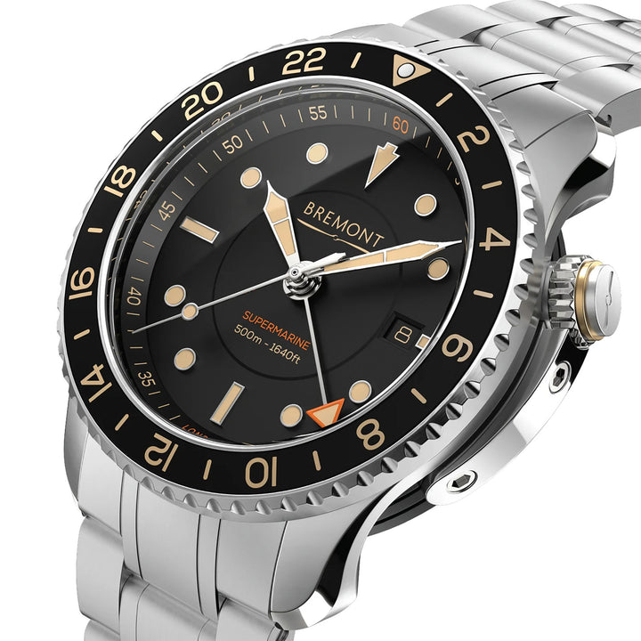 Bremont Supermarine S502 43mm Automatic Watch S502-BK-B - Michael Jones Jeweller
