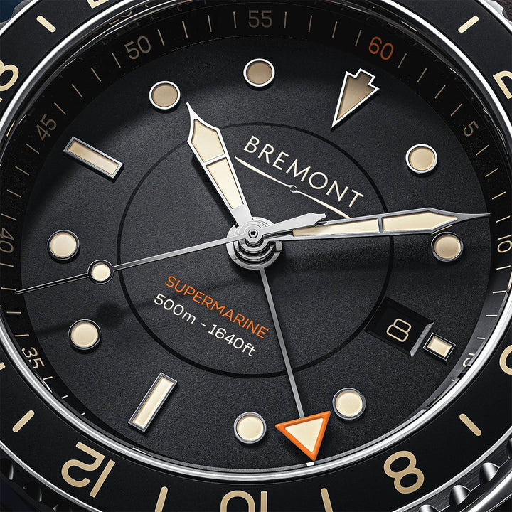 Bremont Supermarine S502 43mm Automatic Watch S502-BK-B - Michael Jones Jeweller