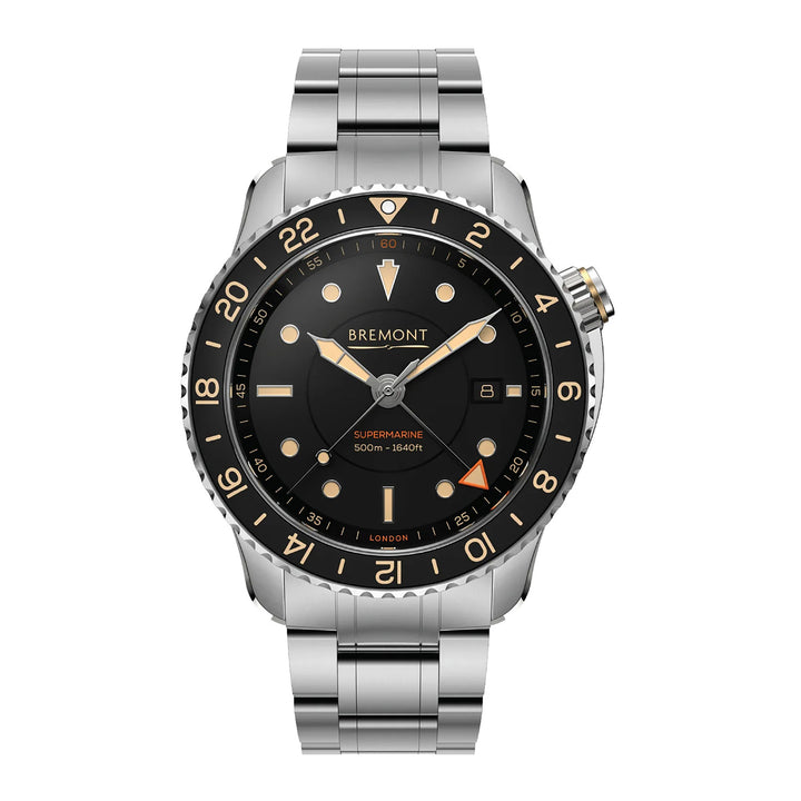 Bremont Supermarine S502 43mm Automatic Watch S502-BK-B - Michael Jones Jeweller