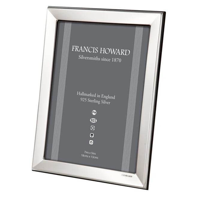 Sailsbury Silver Photo Frame 8" x 6" Coronation Hallmark - Michael Jones Jeweller