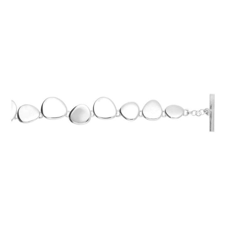 Chris Lewis Artic Stone - Silver One Line Bracelet