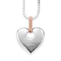 Clogau Single Diamond Cariad Pendant - Michael Jones Jeweller