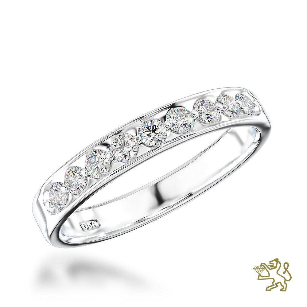 Serentiy Platinum .30ct Diamond Ring - Michael Jones Jeweller