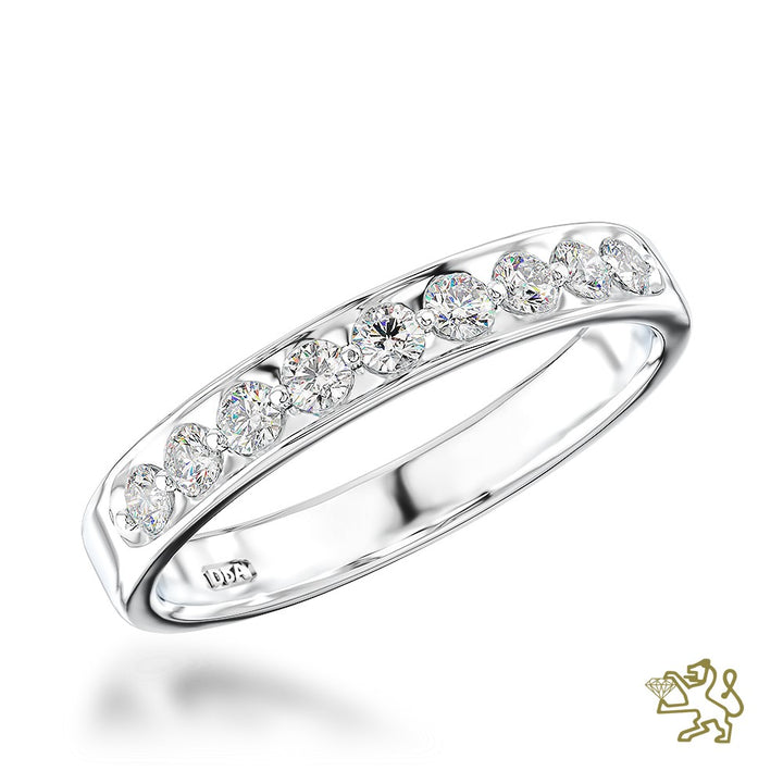 Serenity Platinum .30ct Diamond Ring