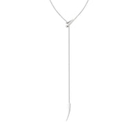 Shaun Leane Sabre Deco Silver Long Drop Necklace