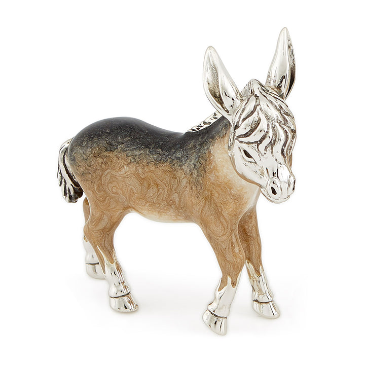 Saturno Silver Enamel Donkey Size 2 ST111-2 - Michael Jones Jeweller