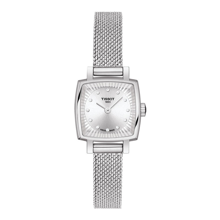 Tissot Lovely Square Diamond Set Quartz Watch T0581091103600