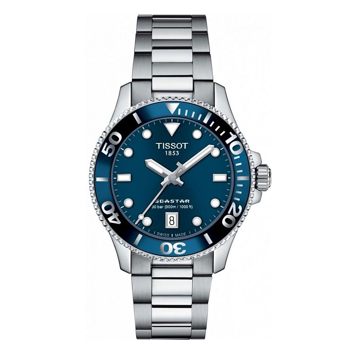 Tissot Seastar Quartz Watch T1202101104100 - Michael Jones Jeweller
