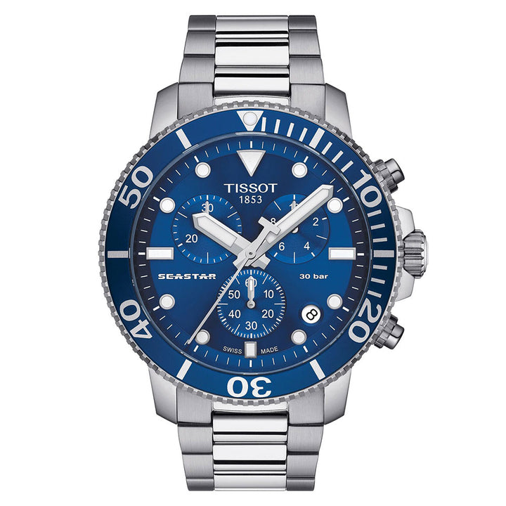 Tissot Seastar 1000 Chronograph Watch T1204171104100 - Michael Jones Jeweller