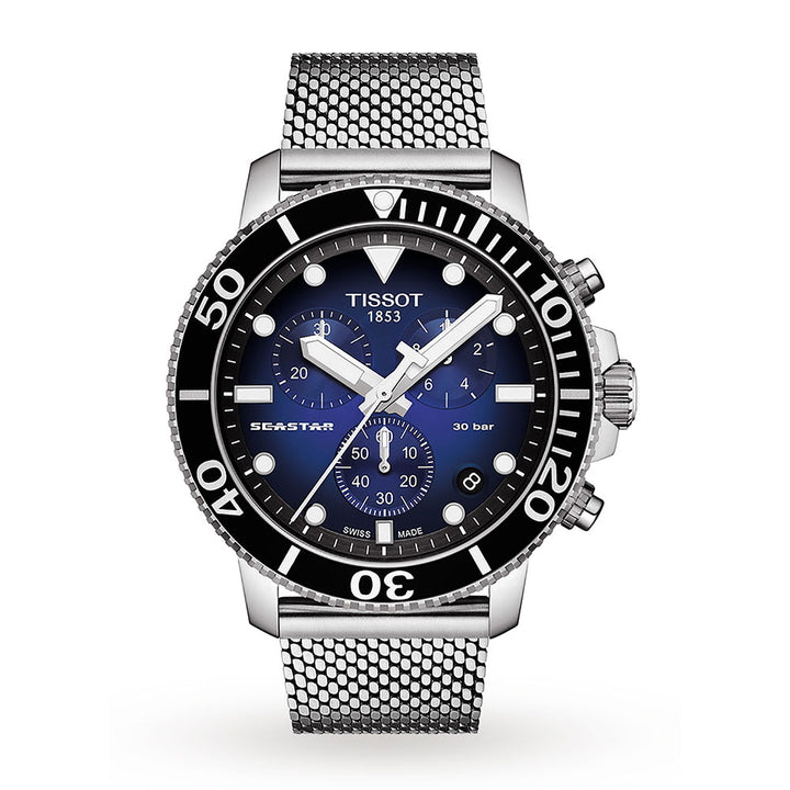 Tissot Seastar 1000 Chronograph Quartz Watch T1204171104102 - Michael Jones Jeweller