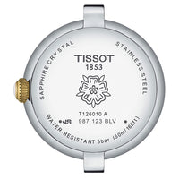 Tissot Bellissima Small Lady Quartz Watch T1260102201300 - Michael Jones Jeweller