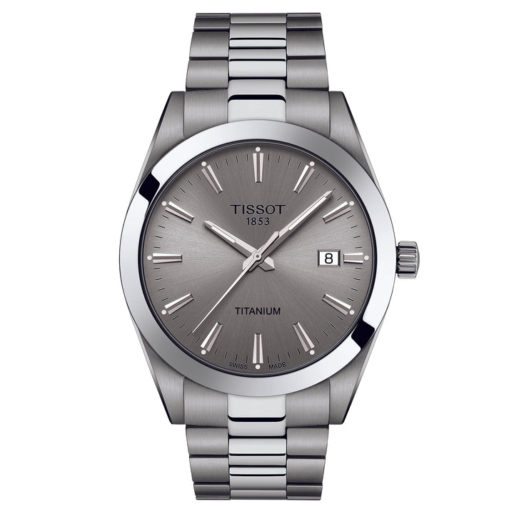 Tissot Gentleman Titanium Quartz Watch T1274104408100 - Michael Jones Jeweller