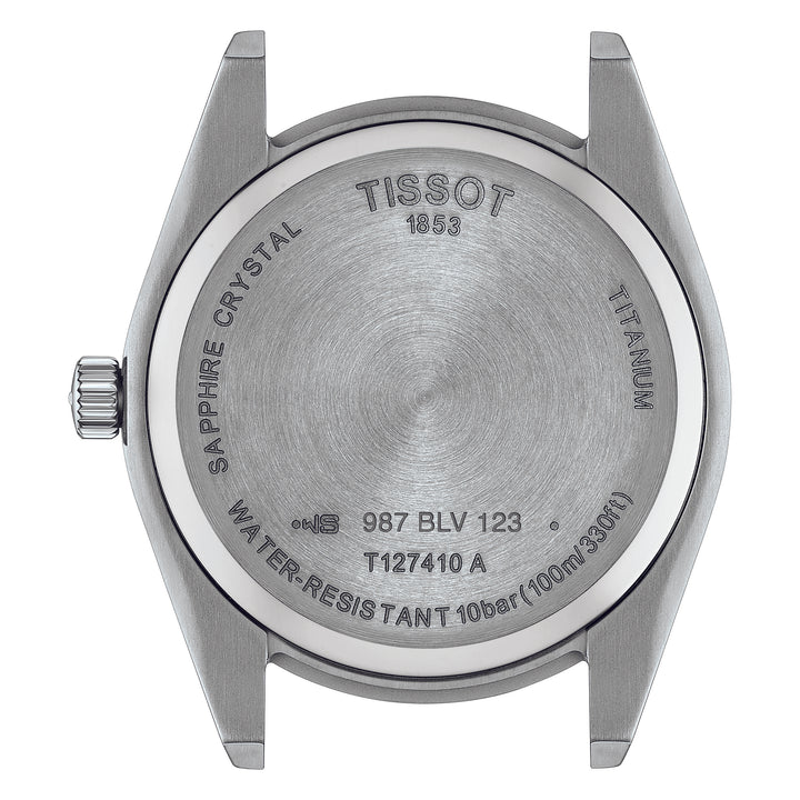 Tissot Gentleman Titanium Quartz Watch T1274104408100 - Michael Jones Jeweller