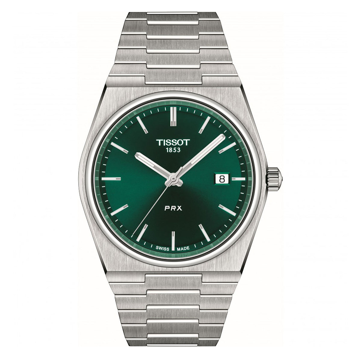 Tissot PRX Green Quartz Watch T1374101109100 - Michael Jones Jeweller