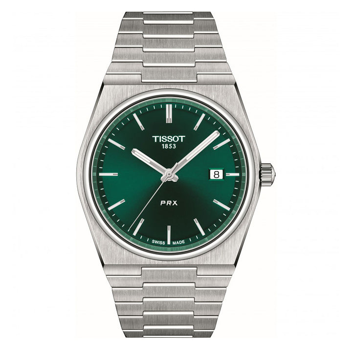 Tissot PRX Green Quartz Watch T1374101109100