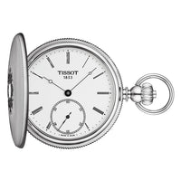 Tissot T-Pocket Savonette Mechanical Pocket Watch T8674051901300 - Michael Jones Jeweller