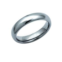 Unique Ring. Tungsten Carbide. 5mm