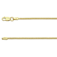 9ct Yellow Gold 16 Inch Franco Chain - Michael Jones Jeweller